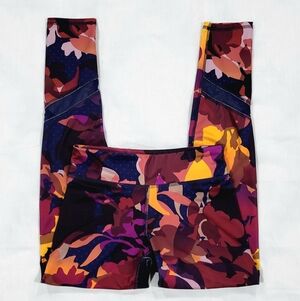 Old Navy Active Go-Dry Floral Leggings, Girls Large 10-12